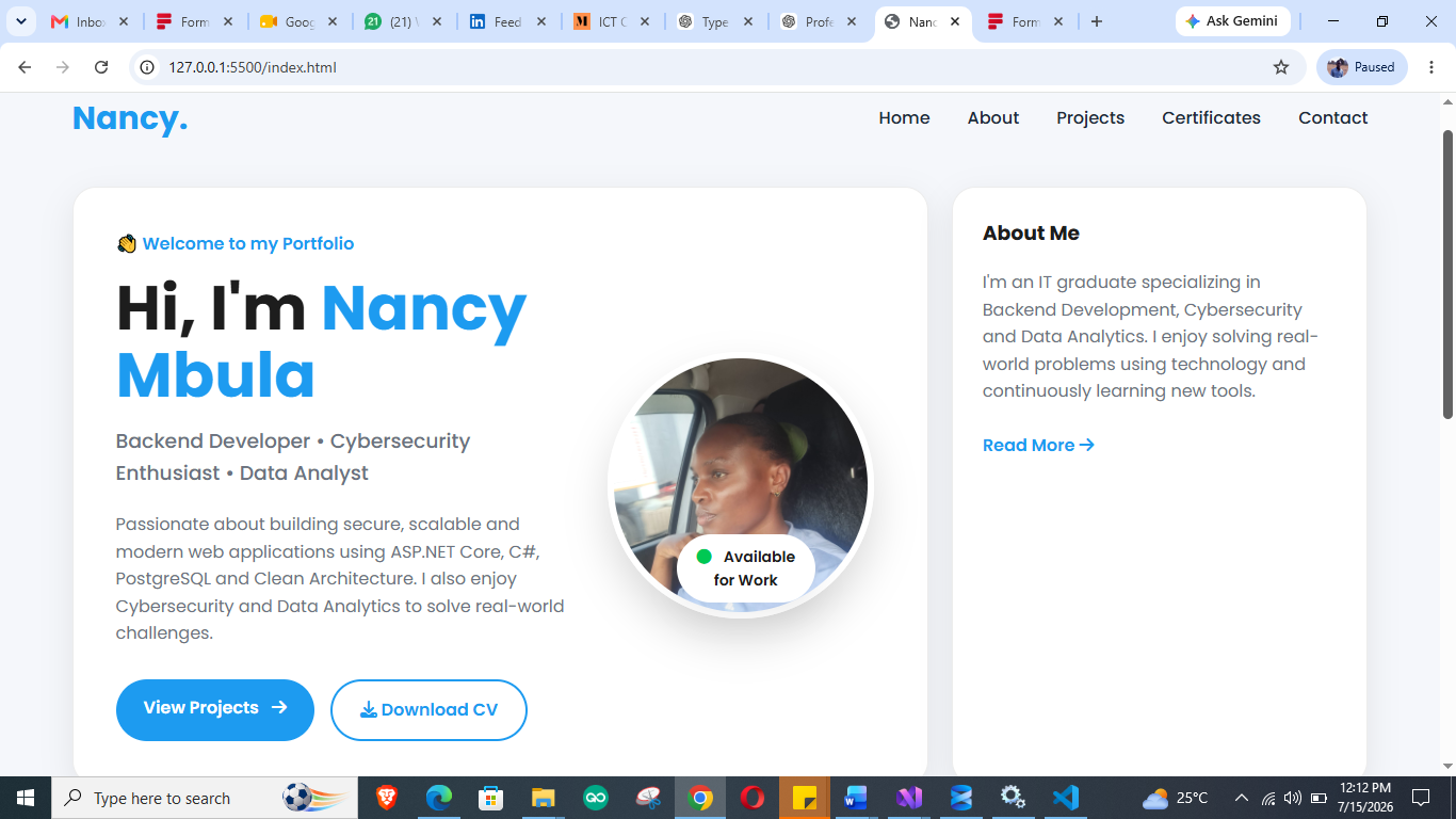 Projects | Nancy Mbula Joseph